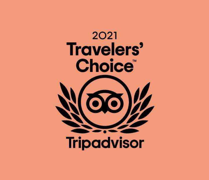 Travellers' Choice Award 2021 gewonnen!